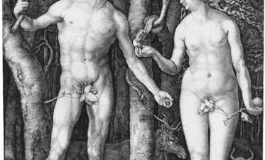 Adam eva, durer, 1504